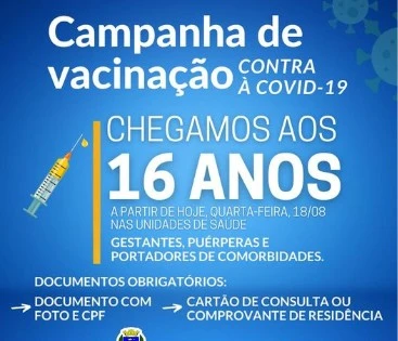 Campanha de Vacinação Contra a COVID-19