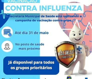 Imagem Campanha de Vacinação Contra a Gripe