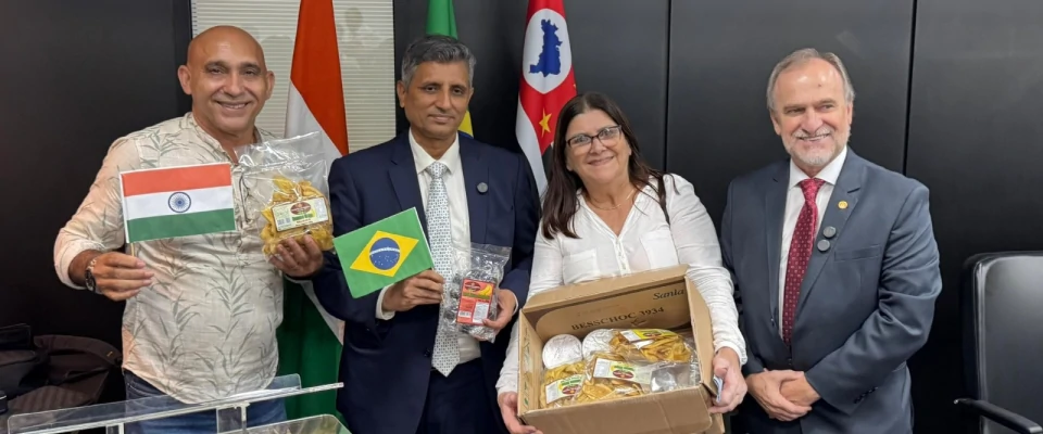 Juquiá Participa de Encontro com Diplomatas e Empresários da Índia
